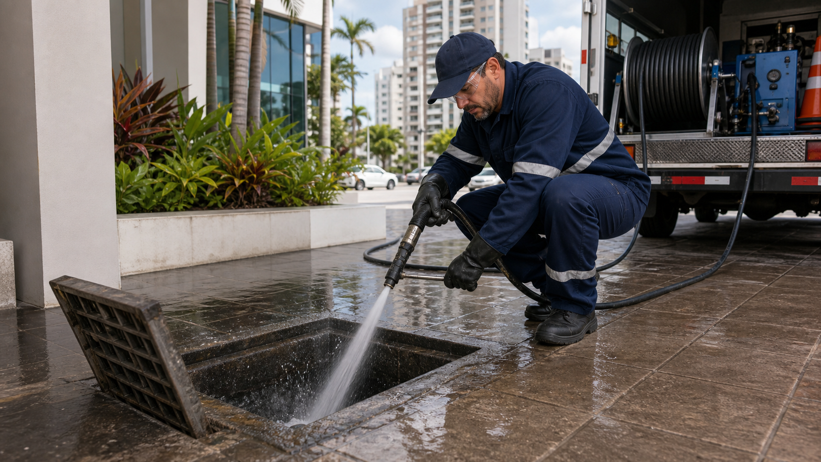 Hidrojateamento em Balneário Camboriú